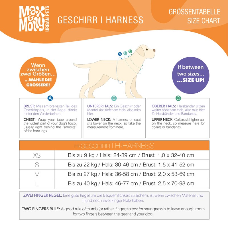 Max & Molly Little Monsters 4894512021044 Dog Harness Comfortable Odourless