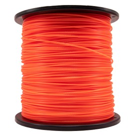 HOTS Round 095 Trimmer Line, 095 Weed Eater String, Commercial Grade Round Nylon String Trimmer line 095 Replacement for Husqvarna, Ryobi, Echo, Weed Eater Trimmer line-0.095inch-855ft-3lb(Orange)