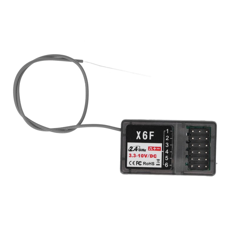 2.4Ghz 4 Channel Radio Transmitter with X6F Receiver for ZD