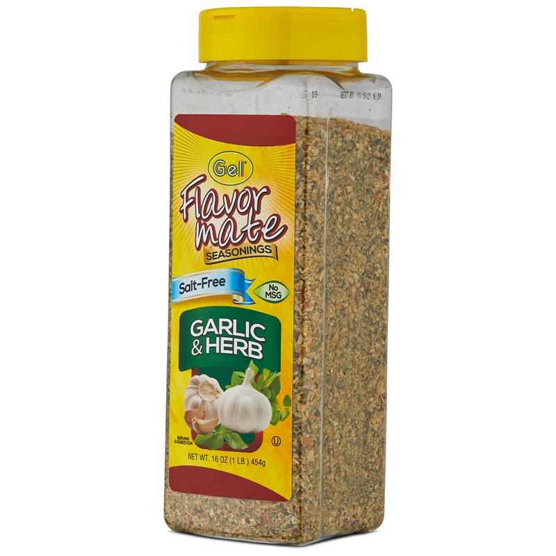 Flavor Mate Garlic & Herb No MSG Salt Free Seasoning