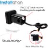 Adiil LED Brake DRL Trailer Hitch Light Brake Lamp Fit