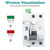 DEWIN Resettable Automatic Rearme Circuit Breaker, RCCB Automatic Reclosing Switch