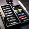 Pocket Knife Display Case for men collection holder 15-17 folding