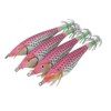 14Pcs Luminous Squid Hook Lure 8cm Artificial Shrimp Shape Fishing