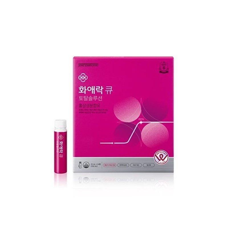 Jeonggwanjang [Headquarters] Hwaae Rock Q Total Solution 14 bottles (2