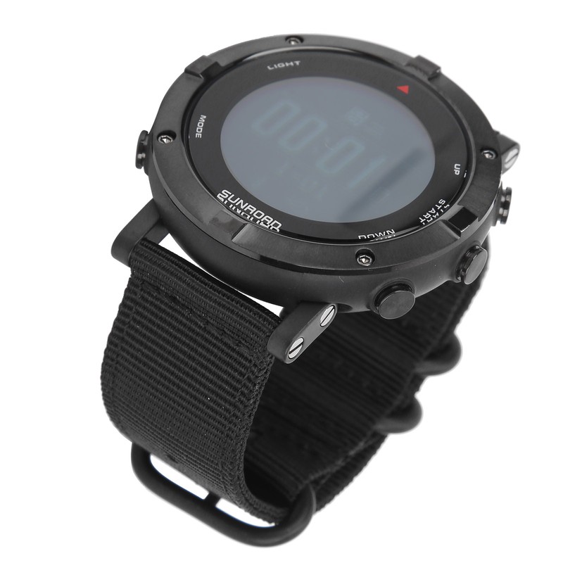 Men's Digital Sport Wristwatch GPS Running Swimming Watch with Compass