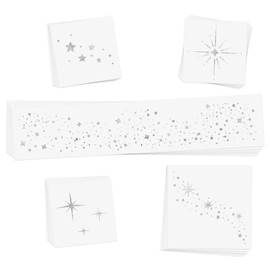 Flash Tattoos Starlight temporary tattoos | 25 temporary tattoos | Premium waterproof metallic silver glitter face Flash Tattoos | Face Sparkle, Face Glitter, Metallic Tattoo, Eye Jewel | Tattoo Freckles