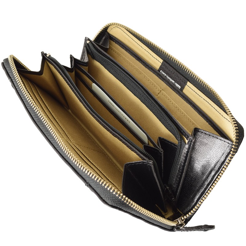 KANSAI YAMAMOTO MJ-4508 Women’s Long Wallet, Zip-around Wallet, Coin Purse,