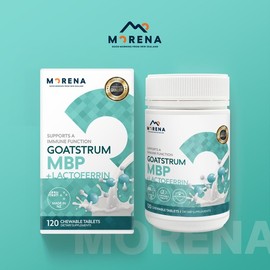 Morena Goat Milk Colostrum Lactoferrin MBP 120 Chewables / 모레나 산양유 초유 락토페린 MBP 120츄어블