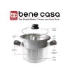 Bene Casa Aluminun Flan Mold Double Boile with Glass Lid