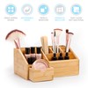 woodluv Desk Organiser, Desk Tidy Pen Holder Organiser, Make Up
