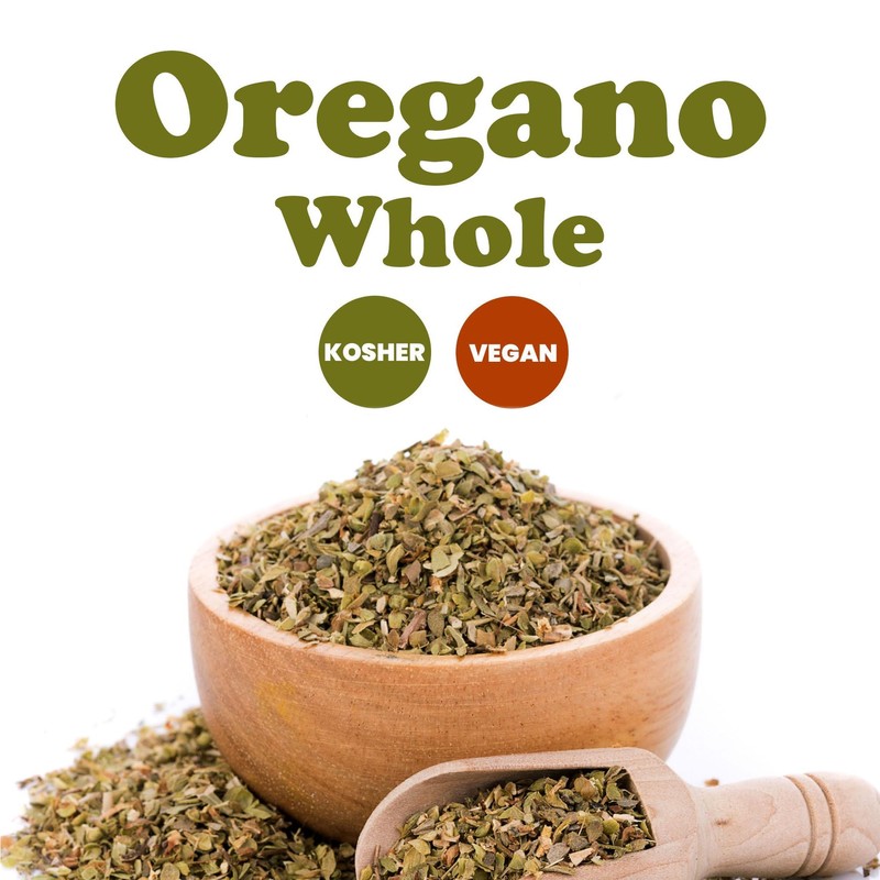 Food to Live Oregano, 4 Ounces – Whole Dried Leaves