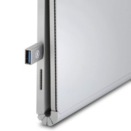 Wicked Chili USB C to USB Adapter Set Compatible with Matebook, XPS, Surface Book, Spectre, Yoga, Swift 7 and Laptop USB C Superspeed+ Adapter (5GBits) Platinum Grey