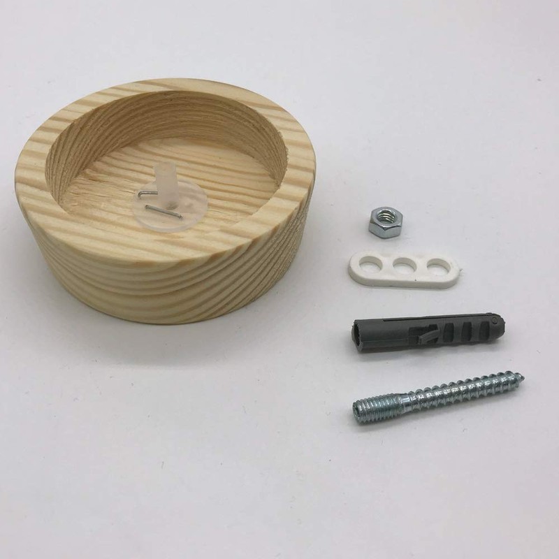 Distribution Box Pine Wood with Accessories Diameter 85 x 28