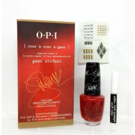 OPI Super Sale OPI Nail Polish Lacquer Over & Over A-Gwen Gwen Stefani 0.5oz