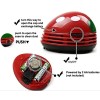 Honbay Cute Ladybug Mini Vacuum Cleaner Red Black For Tabletop