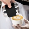 350ml Stainless Steel Milk Frothing Cup Anti-Scald Silicone Coffee Pitcher