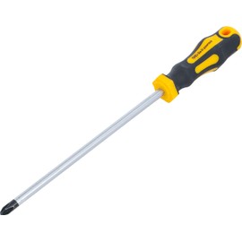 Kraftmann 7946-PH3 Phillips Ph Screwdriver, Silver/Yellow/Black, 3 x 200 mm