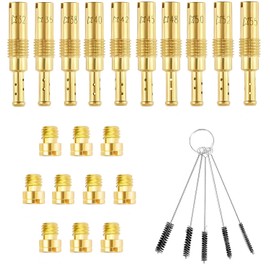 Pronese Set of 20 Main Jet Pilot Jet Carburetor Setting Carburetor Parts Replaces Keihin Jet