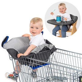 rPET HygieneCover Protective Cover | Hygienic Protection for Shopping Trolleys and High Chairs | Waterproof | Machine Washable | Compact and Sustainable
