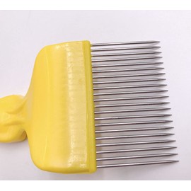 Aliotech Beekeeping Stainless Steel Uncapping Fork with 21 Tines Stainless Steel Bee Keeping Tool