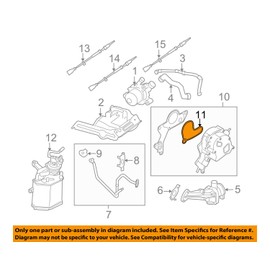 VW OEM Vacuum Pump Gasket 2.5 Jetta Beetle Rabbit Golf Passat SportWagen 07K145215A