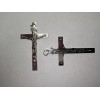 Crucifix Pendant cross Silver Plate Size: 2-1/4 inches high