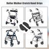 2pcs Rollator Hand Grips, Universal Rollator Handle Covers Anti-Slip Comfort