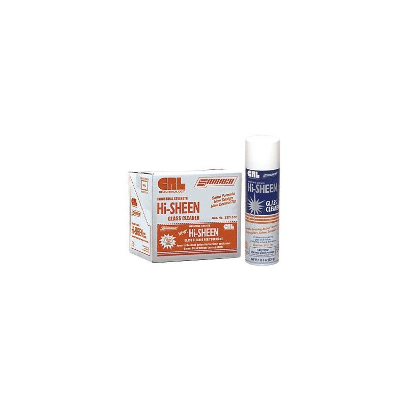 CRL SOMACA Hi-SHEEN Glass Cleaner - 19 oz Can by