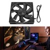PC Case Fan 120mm PWM Intelligent Control MFDB Bearing Case