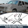 X AUTOHAUX 2 Set Garage Door T-Handle Lock Kit Shed
