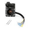 7 Way RV Trailer Light Connector Socket 7 Pin Wire