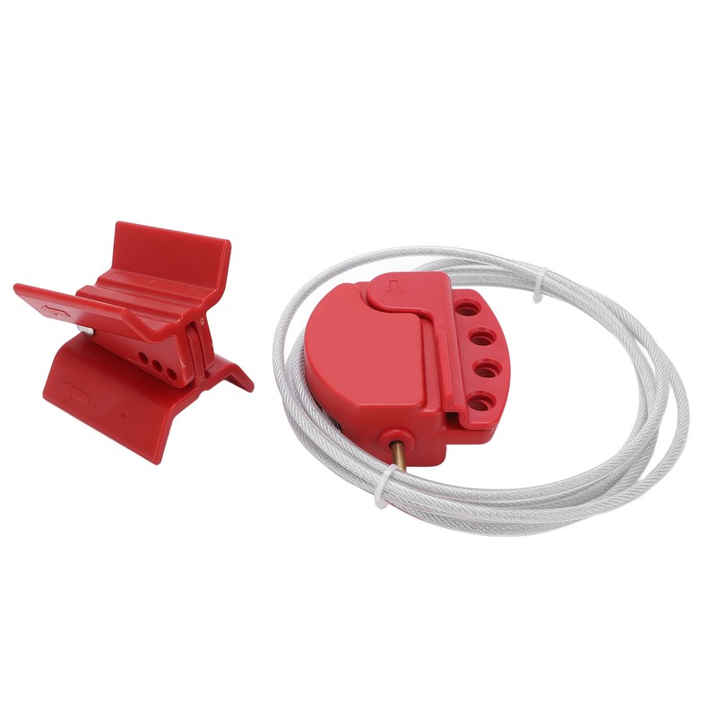 Cable Lockout Adjustable Design Corrosion Resistant Sturdy Durable Security Cable