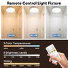 KEPLUG Rechargeable Motion Sensor Ceiling Light with Remote,Battery Operated Closet
