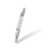Aba Group Pack of 100 Professional Flaming Half Moon Nail