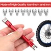 Yosoo Health Gear Motorcycle Spoke Wrench CNC Spanner Set 5.0‑6.8