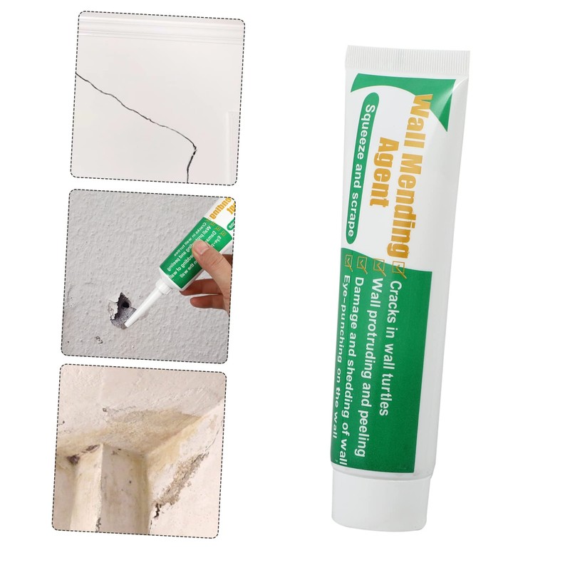 Operitacx 2 Sets Wall Repair Cream Kit Safe Wall Mending