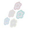 5pcs Nail Art Palette High Transparency Double Sided Thick Flower