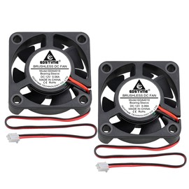 2 pieces 40 x 10 mm fan 12 V 4010 fan 40 mm x 10 mm brushless fan for exhaust ventilation fan replacement