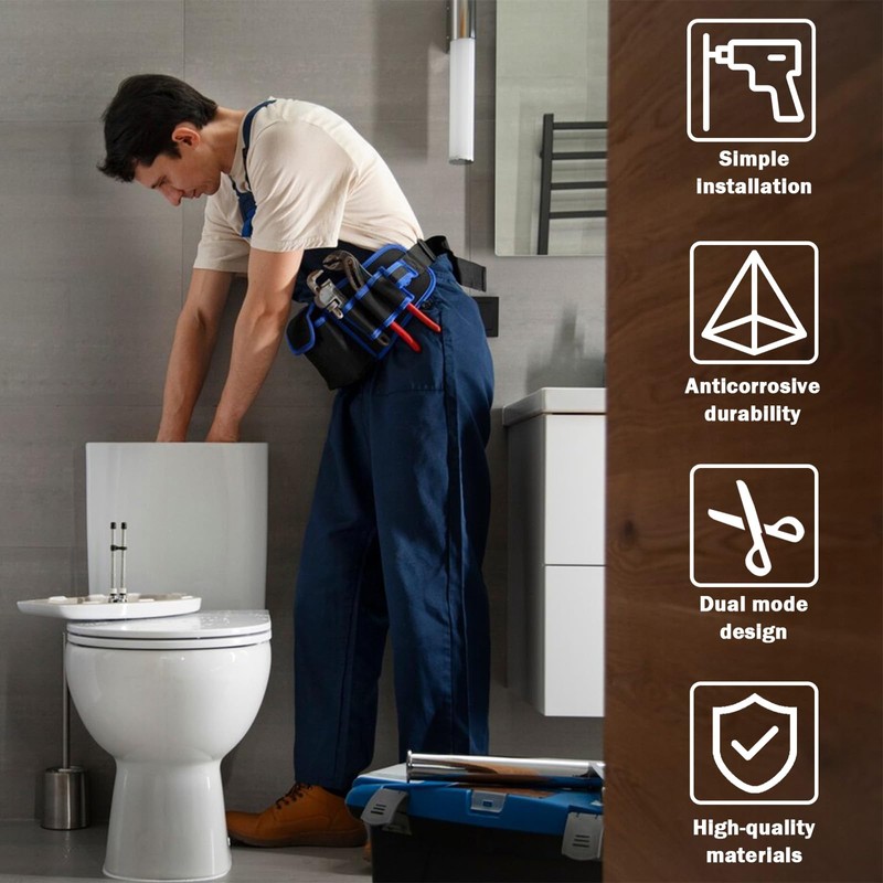 Toilet Push Button Flush Replacement, YTOOK Dual Toilet Flush Button