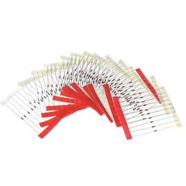 New 2024 140Pcs 0.5W Zener Diode Set 3.3V~30V Voltage Regulator Diode Pack 14 Values Assorted Kit 4.7V 5.1V 6.2V 6.8V 8.2V 10V 12V 15V Accessories