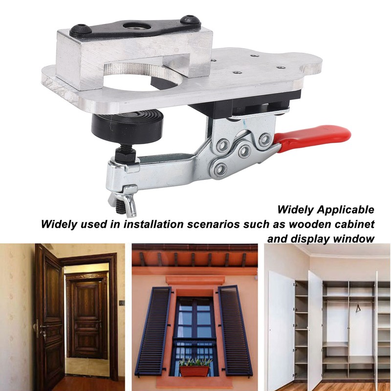 Concealed Door Hinge Jig 35mm Cabinet Hinge Drilling Guide Locator