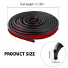 Truck Tonneau Cover Seal,Camper Shell Seal Rubber Weather Stripping with