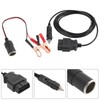 Akozon OBDII Power Supply Cable, 12V DC Power Source EUC