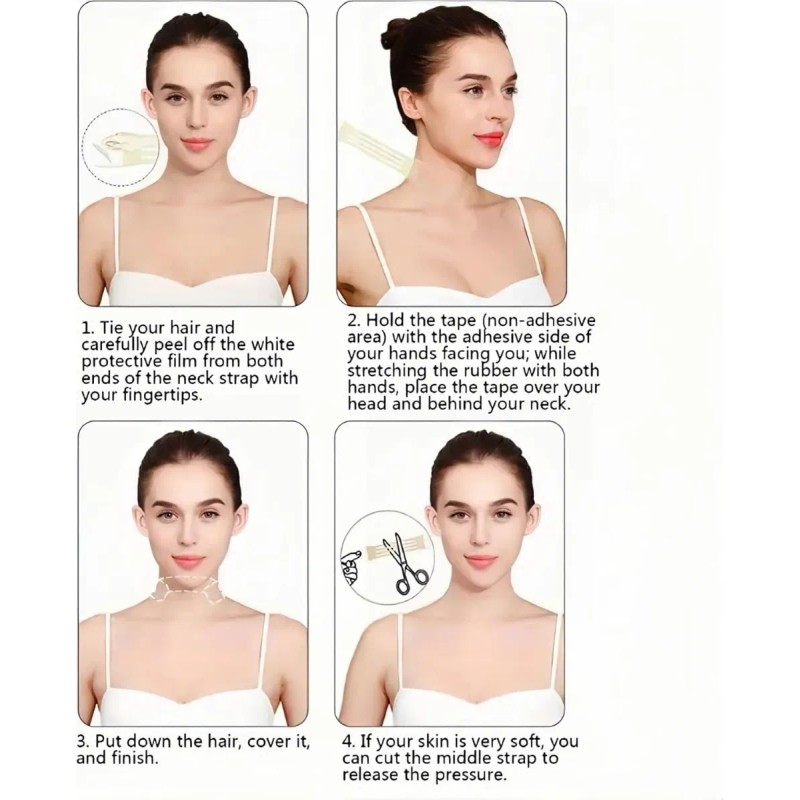 🔥 Cinta para el cuello 20 unidades cinta para levantar