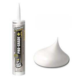 Titebond Titebond 10.1 Oz. Pro-Grade Plus 8471 Siliconized Acrylic Water-Based Caulk - Antique White