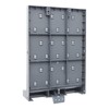 Kaibrite 2Pcs 27pegs Plastic Wall Mounted Laboratory Draining Rack with