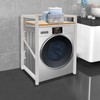 RocoReny Washer Dryer Stacking Rack Stand, Dryer Storage Shelf with
