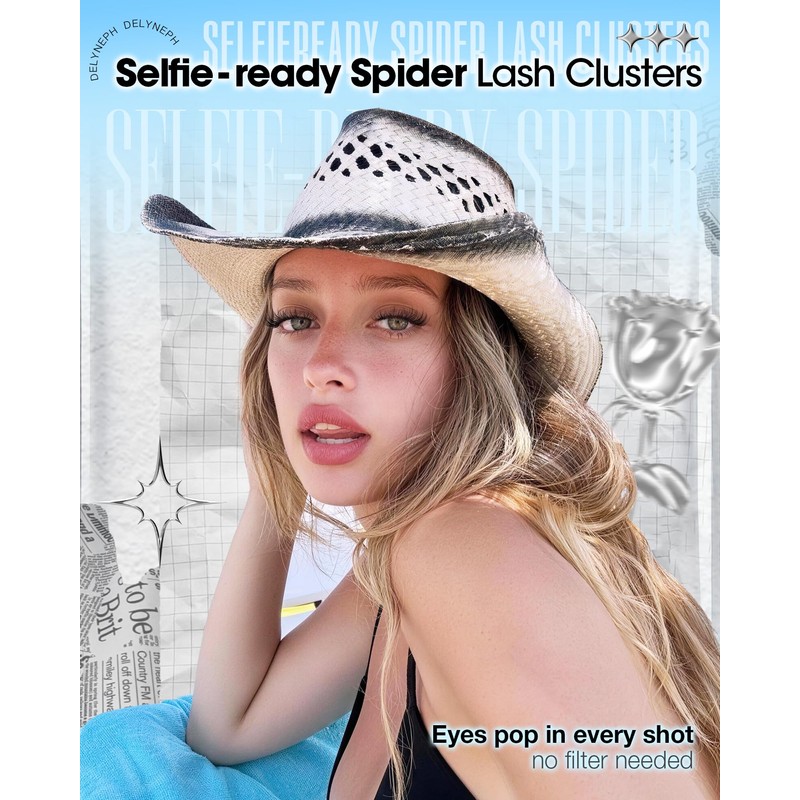 Spider Lash Clusters Breeze Fluffy Eyelash Clusters