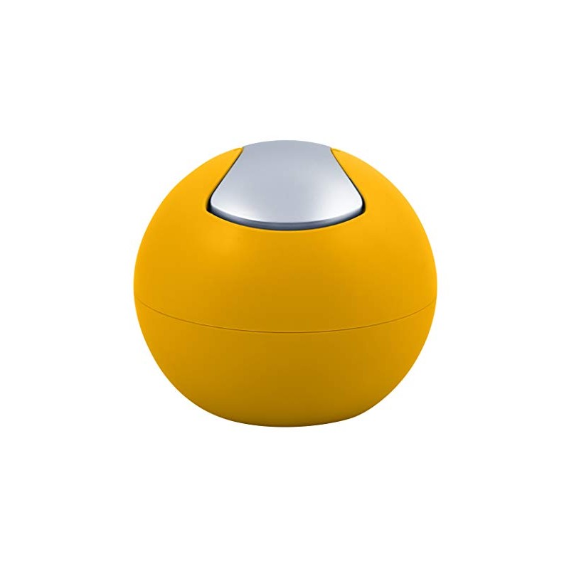 Spirella Cosmetic Bin 1 Litre Swing Lid Bin Table Bin